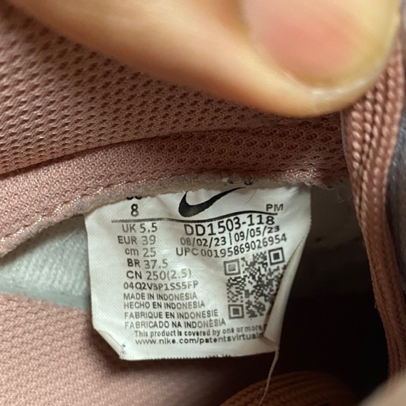 Nike Dunk Low Women's “Rose Whisper” Size 8 - Picture 17 of 17